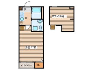 メンテ・クラシオンの物件間取画像